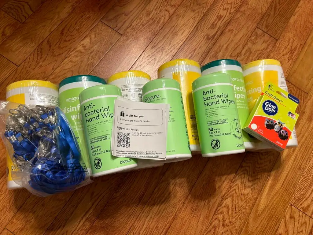 Stock Our Schools Clay County classroom
