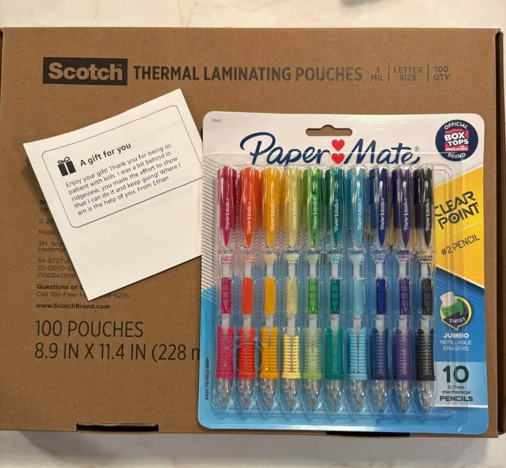 Stock Our Schools Clay County classroom